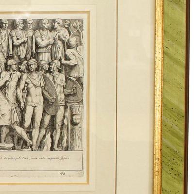 Neo Classic Roman Historical Scene Print