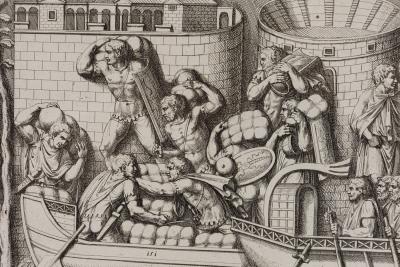 Neo Classic Roman Historical Scene Print