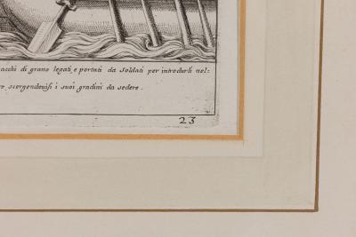 Neo Classic Roman Historical Scene Print