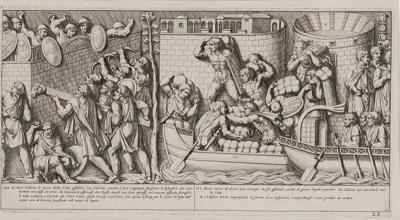 Neo Classic Roman Historical Scene Print