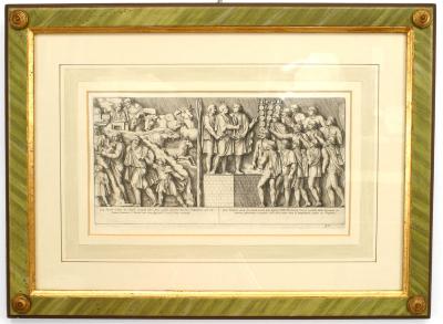 Neo Classic Roman Historical Scene Prints