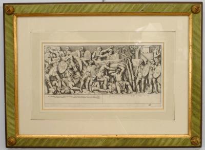 Neo Classic Roman Historical Scene Prints