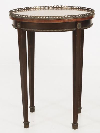 Neo classic French empire revival pair charming refined coffee table