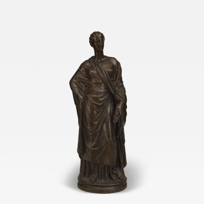 Neoclassic Patinated Bronze Ceres