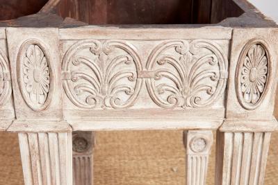Neoclassical Carved and Painted Console
