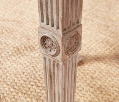 Neoclassical Carved and Painted Console