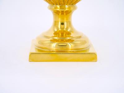 Neoclassical Gilt Campana Form Wine Cooler or Ice Bucket