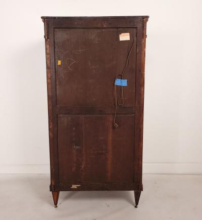 Neoclassical Inlaid Display Case Sweden Early 19th Century