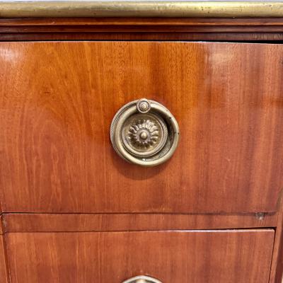 Neoclassical Mahogany Chest Of Drawers Germany circa 1800