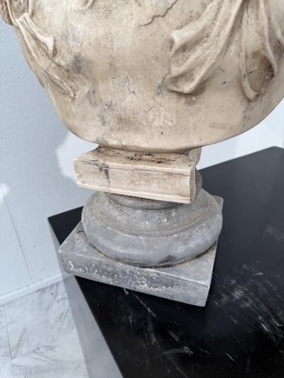 Neoclassical Marble Bust of a Roman General