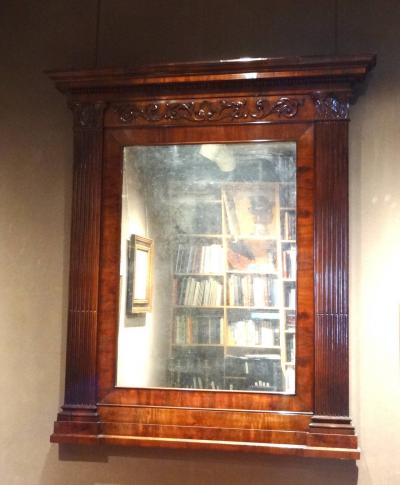 Neoclassical Overmantle Mirror