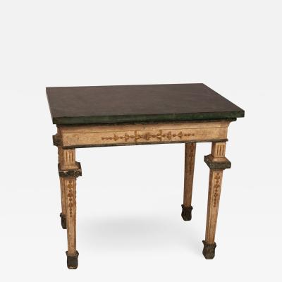 Neoclassical Painted Side Table Italy 19th Century