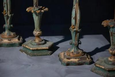Neoclassical Parrot Sculptures on Pedestals Italy 19th Century