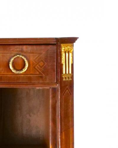 Neoclassical Style Mahogany Bronze Ormolu Mounted Secretaire