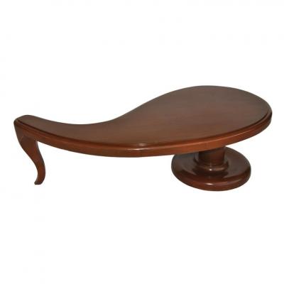 Neoclassical Teardrop Coffee Table by John Tavis