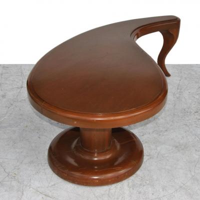 Neoclassical Teardrop Coffee Table by John Tavis