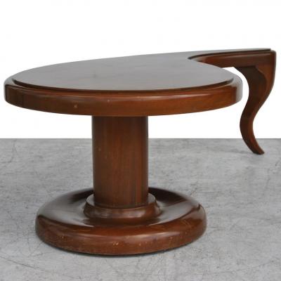 Neoclassical Teardrop Coffee Table by John Tavis