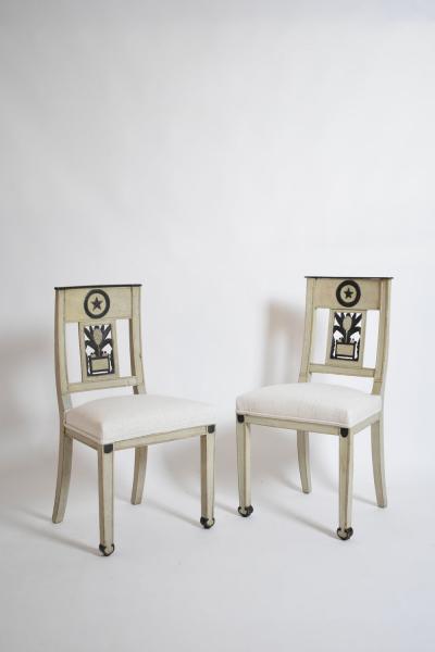 Neoclassical pineapple chairs 1960s