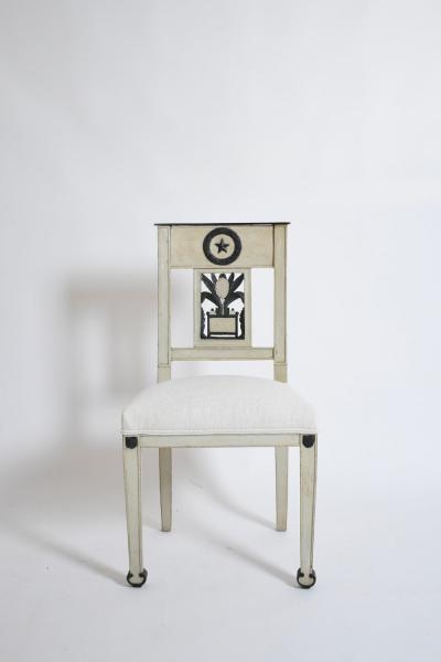 Neoclassical pineapple chairs 1960s