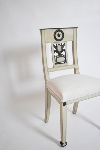 Neoclassical pineapple chairs 1960s