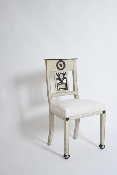 Neoclassical pineapple chairs 1960s