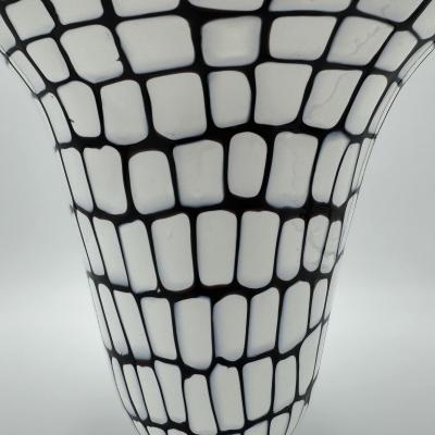 Neomurrino Italian Art Glass vase by Barovier Toso 1960 