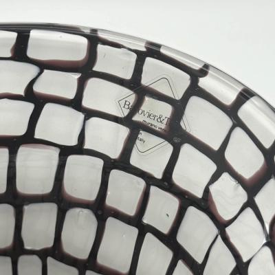 Neomurrino Italian Art Glass vase by Barovier Toso 1960 