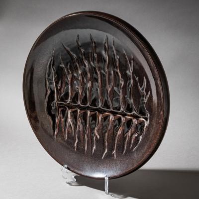 Nereo Boaretto Set of Two Ceramic Bowls by Nereo Boaretto 1914 1977 Italy 1972