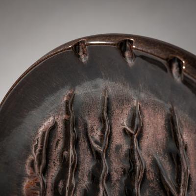 Nereo Boaretto Set of Two Ceramic Bowls by Nereo Boaretto 1914 1977 Italy 1972