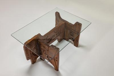 Nerone Patuzzi Coffee Table attributed to Nerone e Patuzzi Gruppo NP2 Italy 1970s