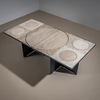 Nerone Patuzzi Double Coffee Table attributed to Grupo NP2 Nerone e Patuzzi Italy