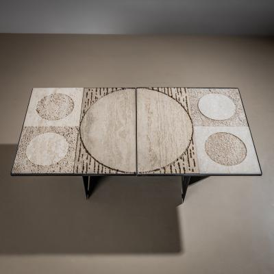 Nerone Patuzzi Double Coffee Table attributed to Grupo NP2 Nerone e Patuzzi Italy