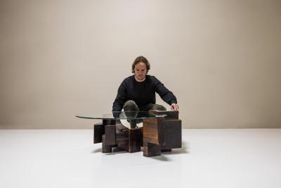 Nerone Patuzzi Nerone e Patuzzi Gruppo NP2 C10 Coffee Table For Forme e Superfici Italy 1971