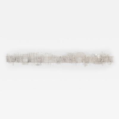 Neufeldt Max Max Neufeldt Metal Collage Assemblage Sculpture 1990