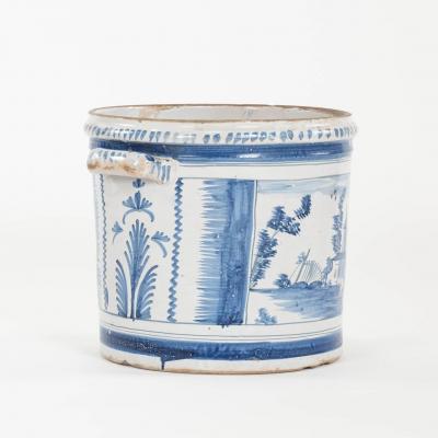 Nevers Faience Pot a Oranger