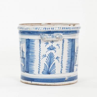 Nevers Faience Pot a Oranger