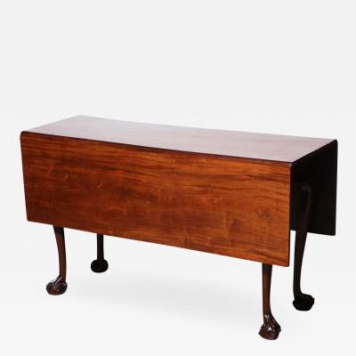 New England Mahogany Drop Leaf Table