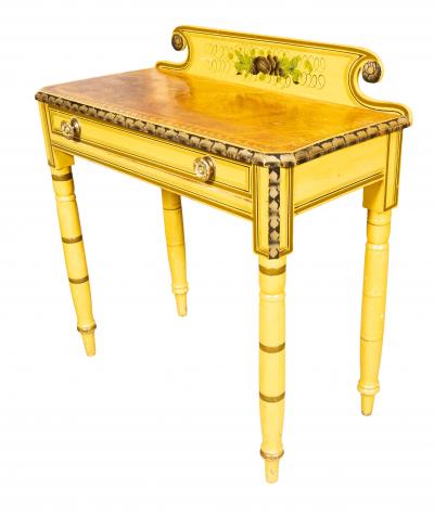 New England Painted Federal Side Table