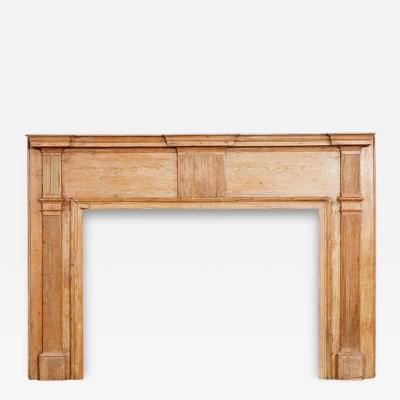 New England Pine Chimneypiece