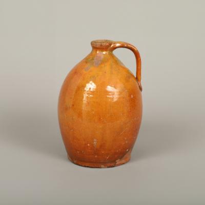 New England Redware Jug
