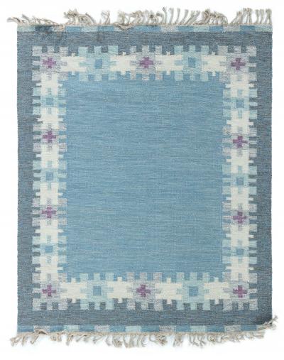 New Swedish Flat Weave Rug