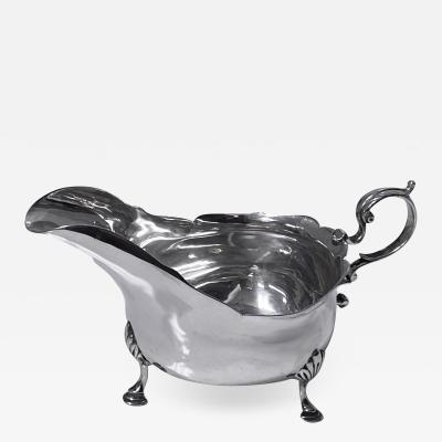 Newcastle Georgian Silver Sauceboat 1774 John Langlands 1st