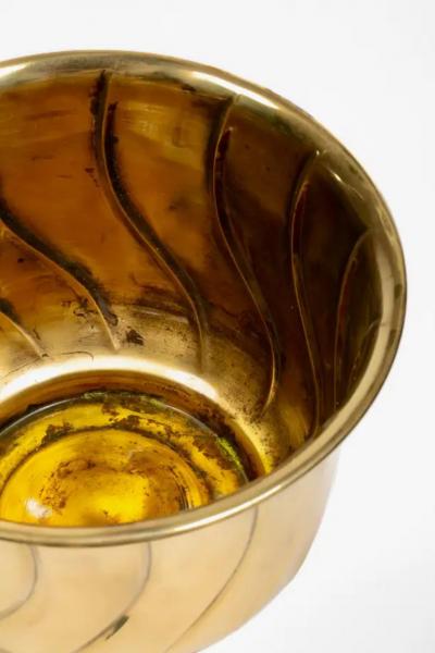 Newly Professionally Polished Hollywood Regency Wine Champagne Bucket on Stand