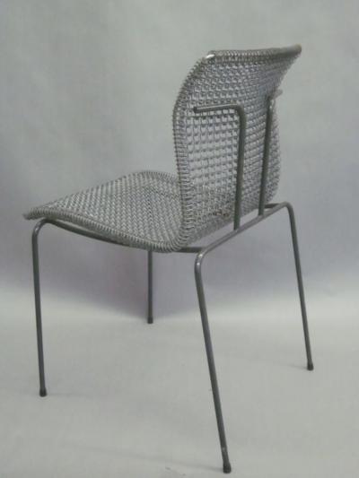 Niall O Flynn Original Pre Production Prototype Wire Desk Chair by Niall OFlynn