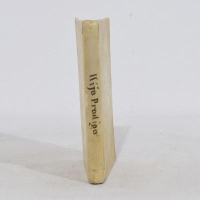 Nice Collection of 18th 19th Century Weathered Spanish Italian Vellum Books