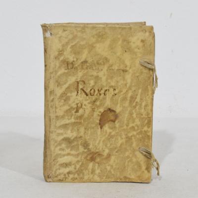 Nice Collection of 18th Century Weathered Spanish Vellum Books