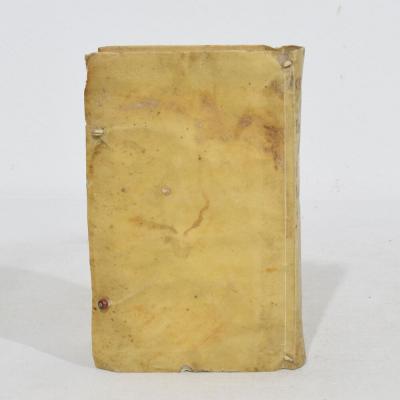 Nice Collection of 18th Century Weathered Spanish Vellum Books
