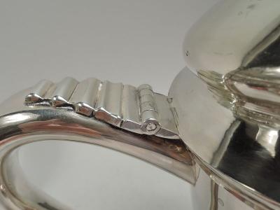 Nicholas James Bogert New York Federal Classical Coin Silver Flagon by Nicholas James Bogert