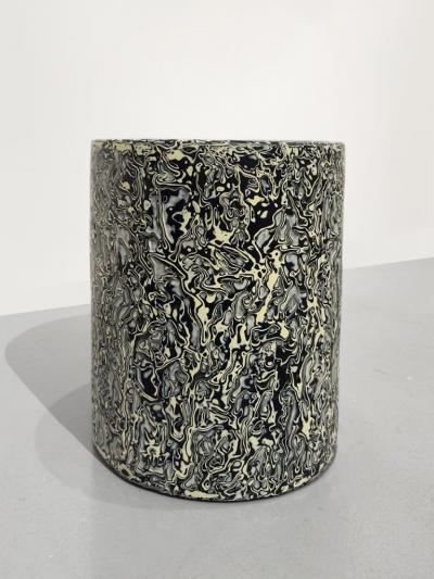 Nick Missel Flow Series Stool Black White 2025