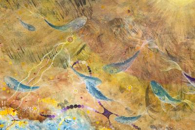 Nick Stavrides Amagansett Sunset by Nick Stavrides Oil on Canvas